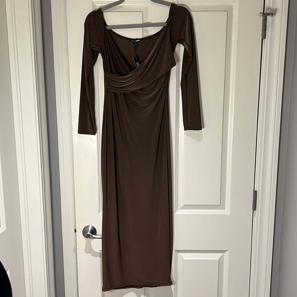Fashion Nova Please Respect My Privacy Dress